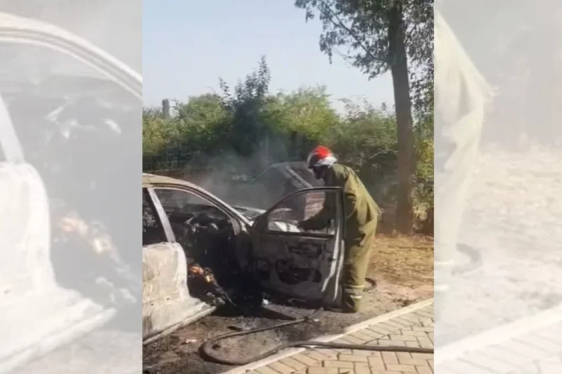 66-Year-Old Man Found Dead Inside Burning Car in Southeastern Albania, Police Investigate Suspected Suicide